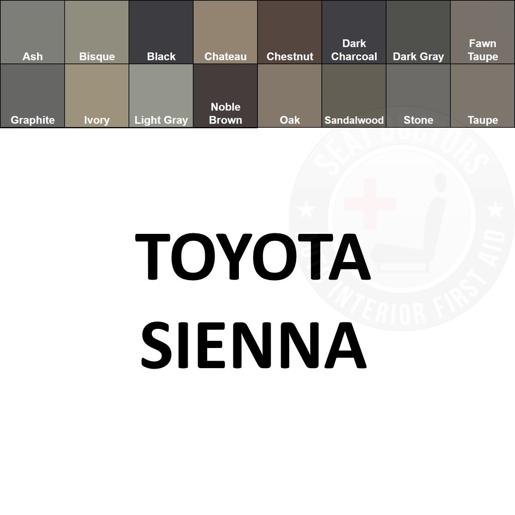 Toyota Sienna Leather Dye — Seat Doctors